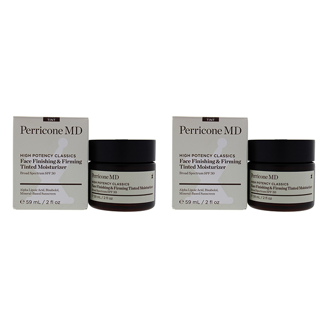 K0003192 2 oz High Potency Classics Face Finishing & Firming Tinted SPF 30 Moisturizer for Unisex - Pack of 2 -  Perricone Md