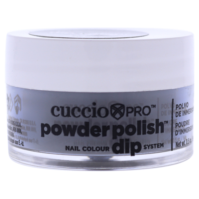 Picture of Cuccio I0098679 0.5 oz Pro Polish Nail Powder Colour Dip System - Noir Black by Cuccio for Women