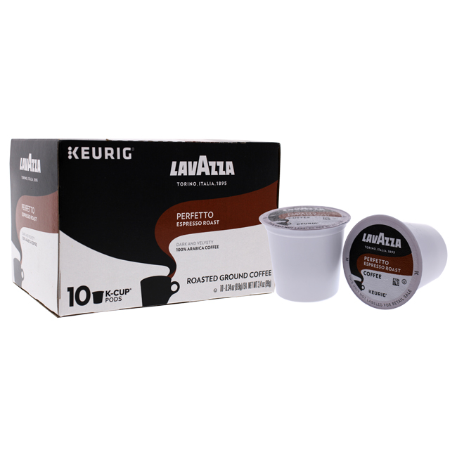 Picture of Lavazza LVS2167 10 x 0.34 oz Perfetto Espresso Roast Ground Coffee Pods by Lavazza Coffee for Unisex