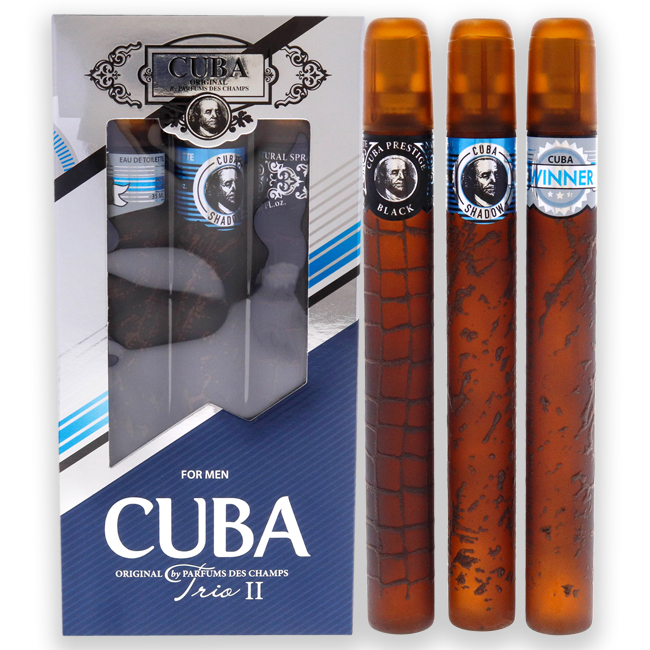 Picture of Cuba I0120746 Cuba Trio 2 Gift Set by Cuba for Men - 3 Piece