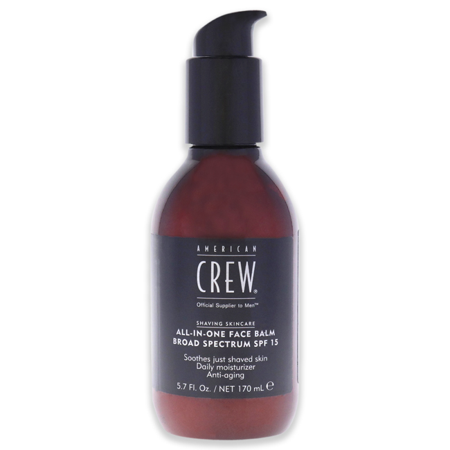 Picture of American Crew I0121243 5.7 oz All-In-One Face SPF 15 After Shave Balm by American Crew for Men