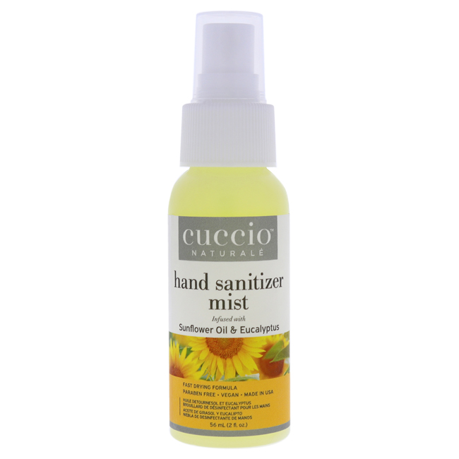 Picture of Cuccio I0113805 2 oz Hand Sanitizer Mist - Sunflower Oil & Eucalyptus by Cuccio for Unisex
