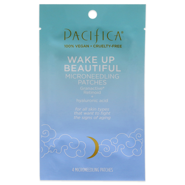 Picture of Pacifica I0117289 Wake Up Beautiful Microneedling Patches by Pacifica for Unisex - 4 Piece