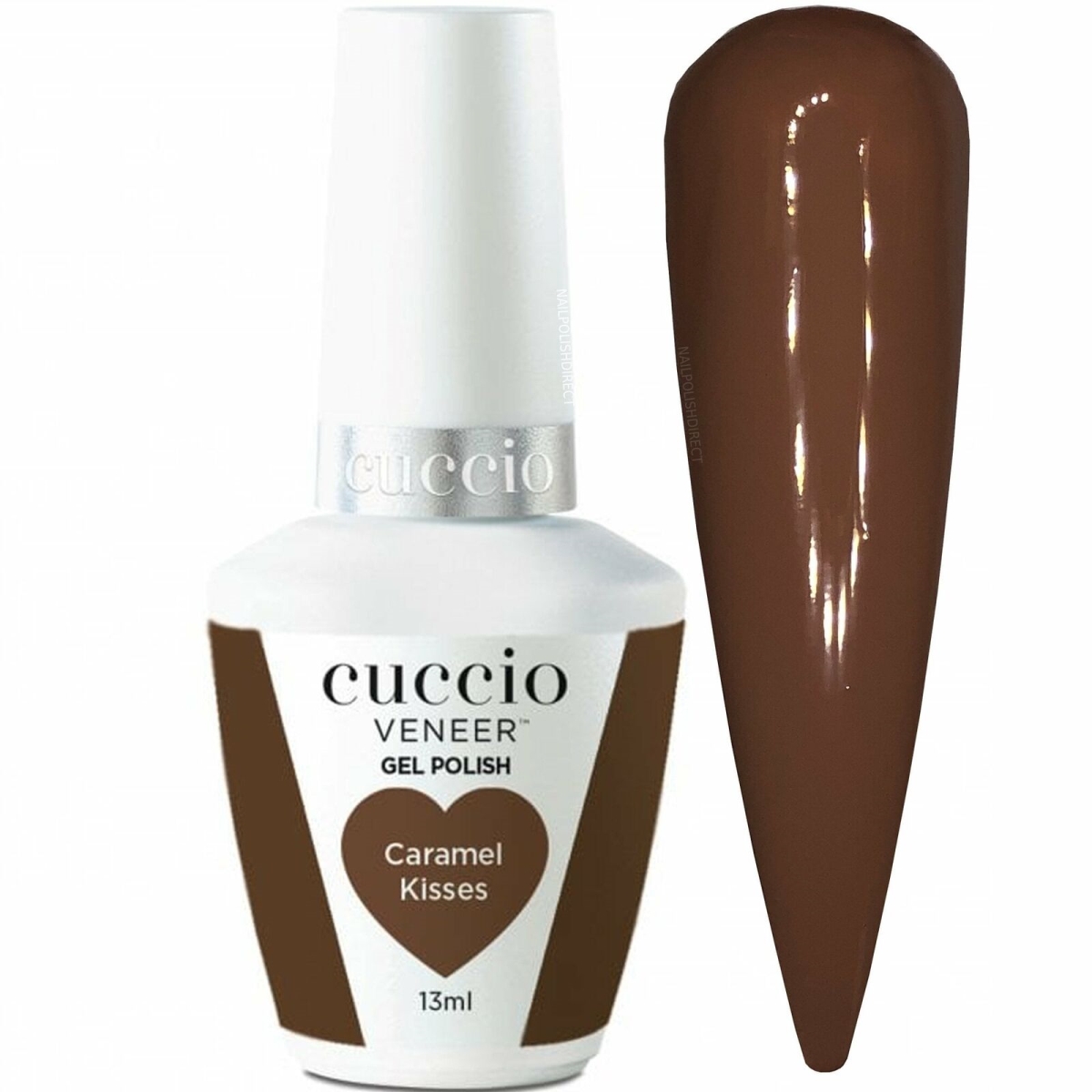 Picture of Cuccio I0113934 0.44 oz Veneer Soak Off Gel - Caramel Kisses Nail Polish by Cuccio for Women