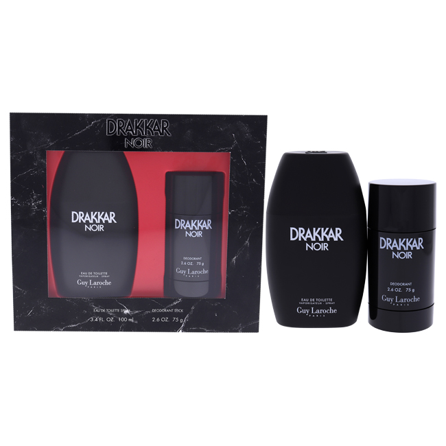 M-GS-1037 Drakkar Noir Variety of Gift Set for Men - 2 Piece -  Guy Laroche