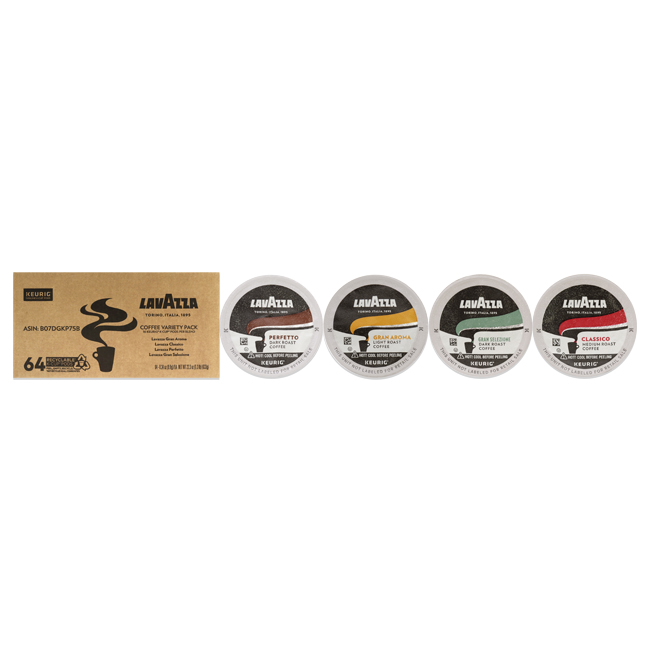 Picture of Lavazza LVS2181 Classico K-Cup Variety Coffee - Pack of 64 Pods
