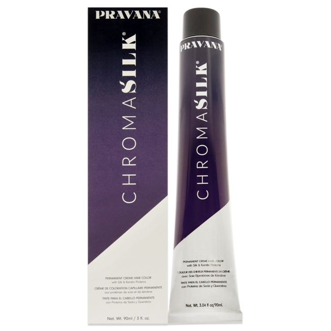 Picture of Pravana I0112132 3 oz ChromaSilk Creme Hair Color for Unisex, 7.22 Intense Beige Blonde