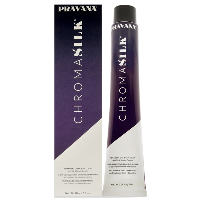 Picture of Pravana I0112159 3 oz ChromaSilk Creme Hair Color for Unisex, 7.66 Intense Red Blonde