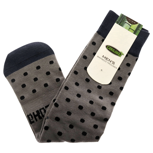 I0117016 Bamboo Trouser Socks for Women, Flamingo Gray - Large - Extra Large -  Cariloha