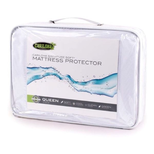 Picture of Cariloha I0117115 Bamboo Mattress Protector for Unisex - Twin Size & Extra Large