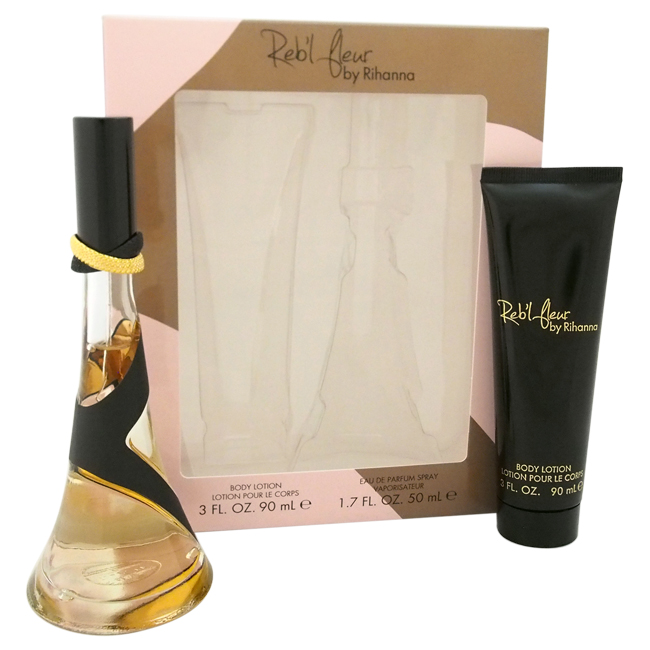 Picture of Rihanna W-GS-3637 Rebl Fleur Variety of Gift Set for Women - 2 Piece