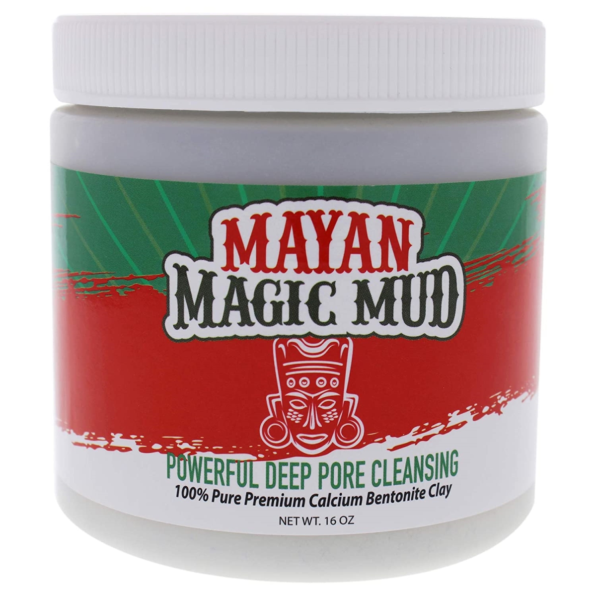 I0110373 16 oz Powerful Deep Pore Cleansing White Kaolin Clay for Unisex