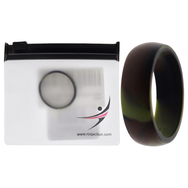 I0117574 Men Silicone Wedding Ring, Camo - 16 mm Ring