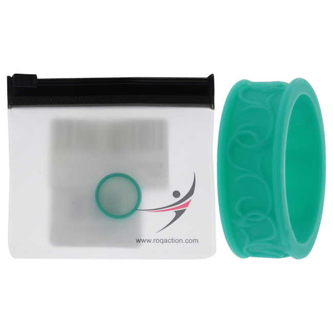 I0117716 Women Silicone Wedding Flower Ring, Turquoise - 5 mm Ring