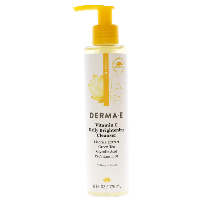 Derma-E I0115780 6 oz Vitamin C Daily Brightening Cleanser for Unisex -  Derma E Skin Care