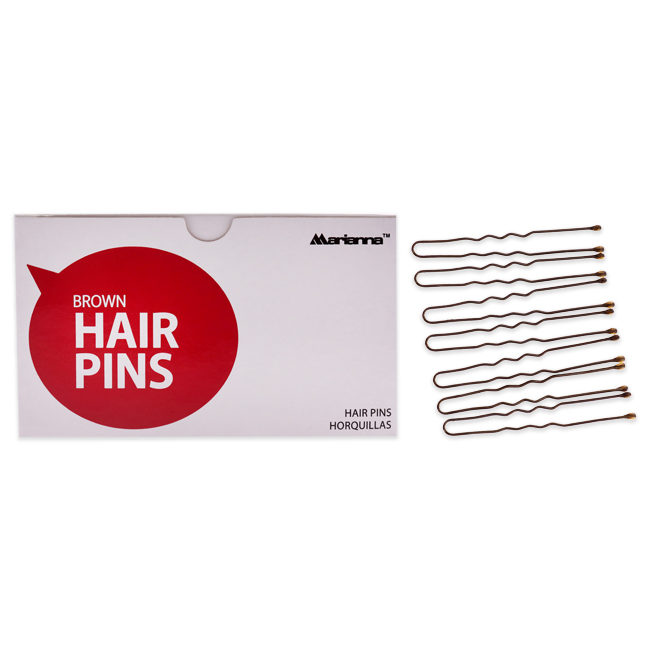I0106798 Womens Pro Basic Hair Pins, Brown