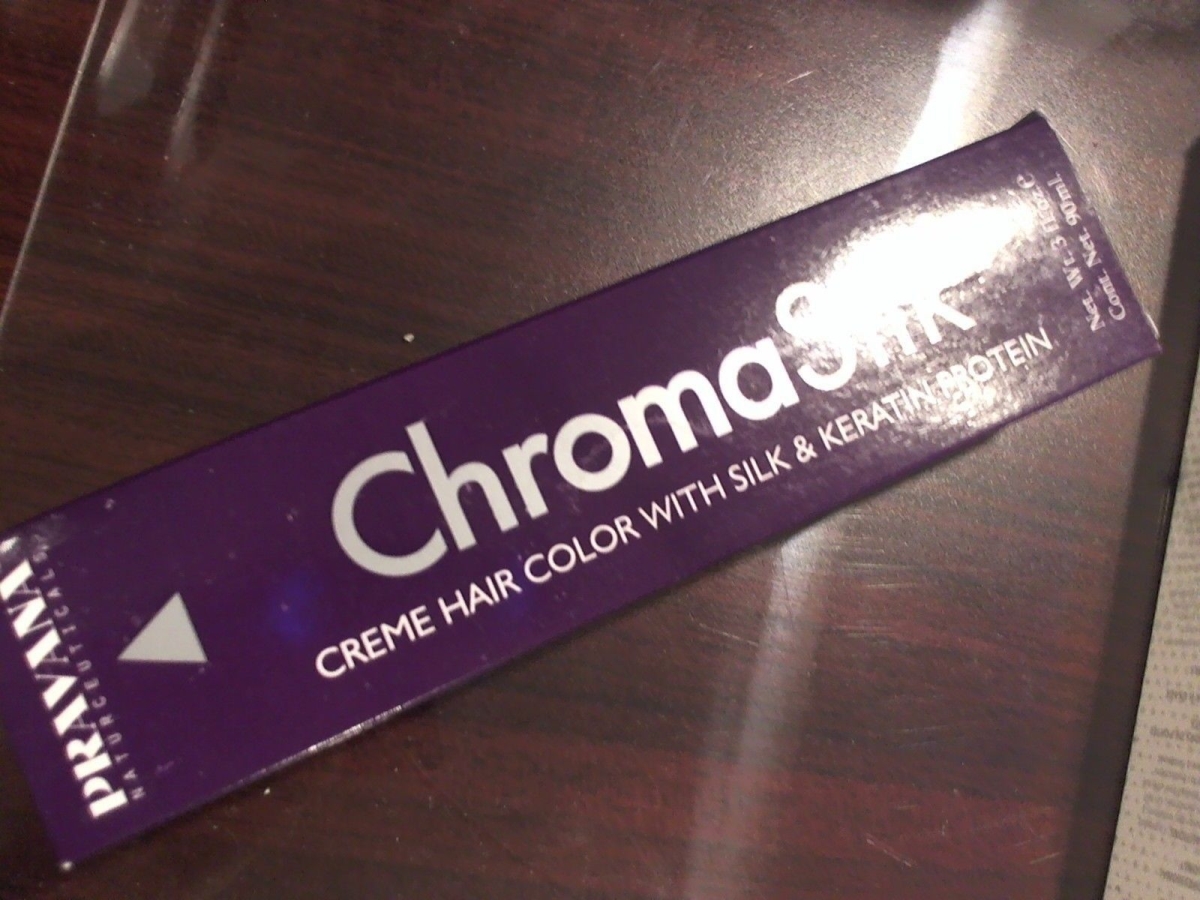 Picture of Pravana I0112125 3 oz ChromaSilk Creme Hair Color for Unisex&#44; 5.37 Ligh Golden&#44; Violet & Brown