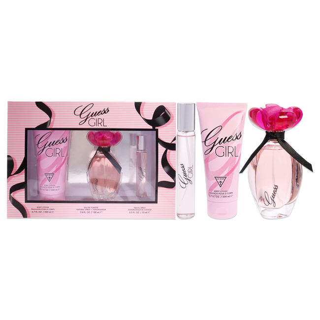 Picture of Guess I0096269 Women Guess Girl by Guess Makeup Gift Set - 3 Piece