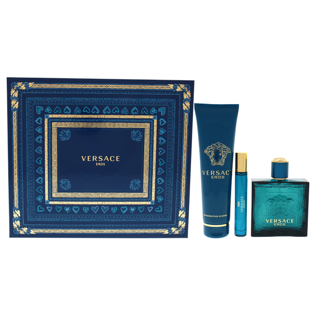 Picture of Versace I0109783 Men Versace Eros Makeup Gift Set - 3 Piece