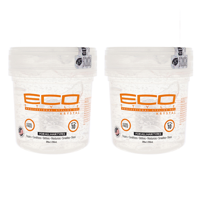 Picture of Ecoco K0002886 8 oz Unisex Krystal Eco Style Gel - Pack of 2