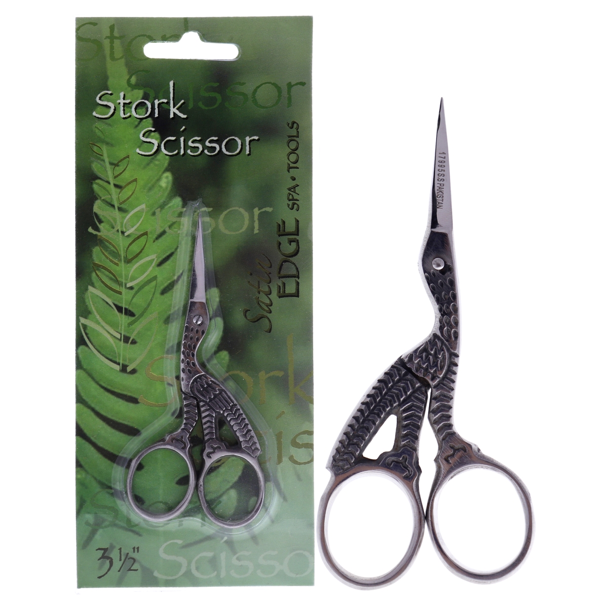 I0110554 3.5 in. Stork Scissors by  for Unisex, Silver