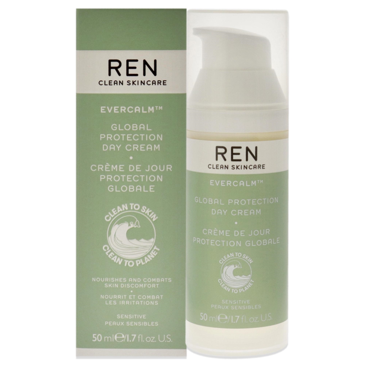 U-SC-3674 1.7 oz Evercalm Global Protection Day Cream for Unisex -  Ren