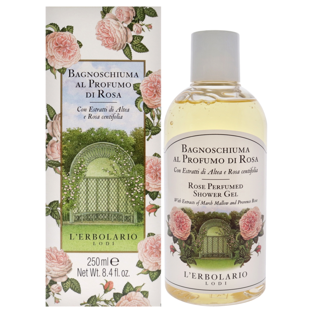 I0100141 8.4 oz Rosa Perfumed Shower Gel for Unisex