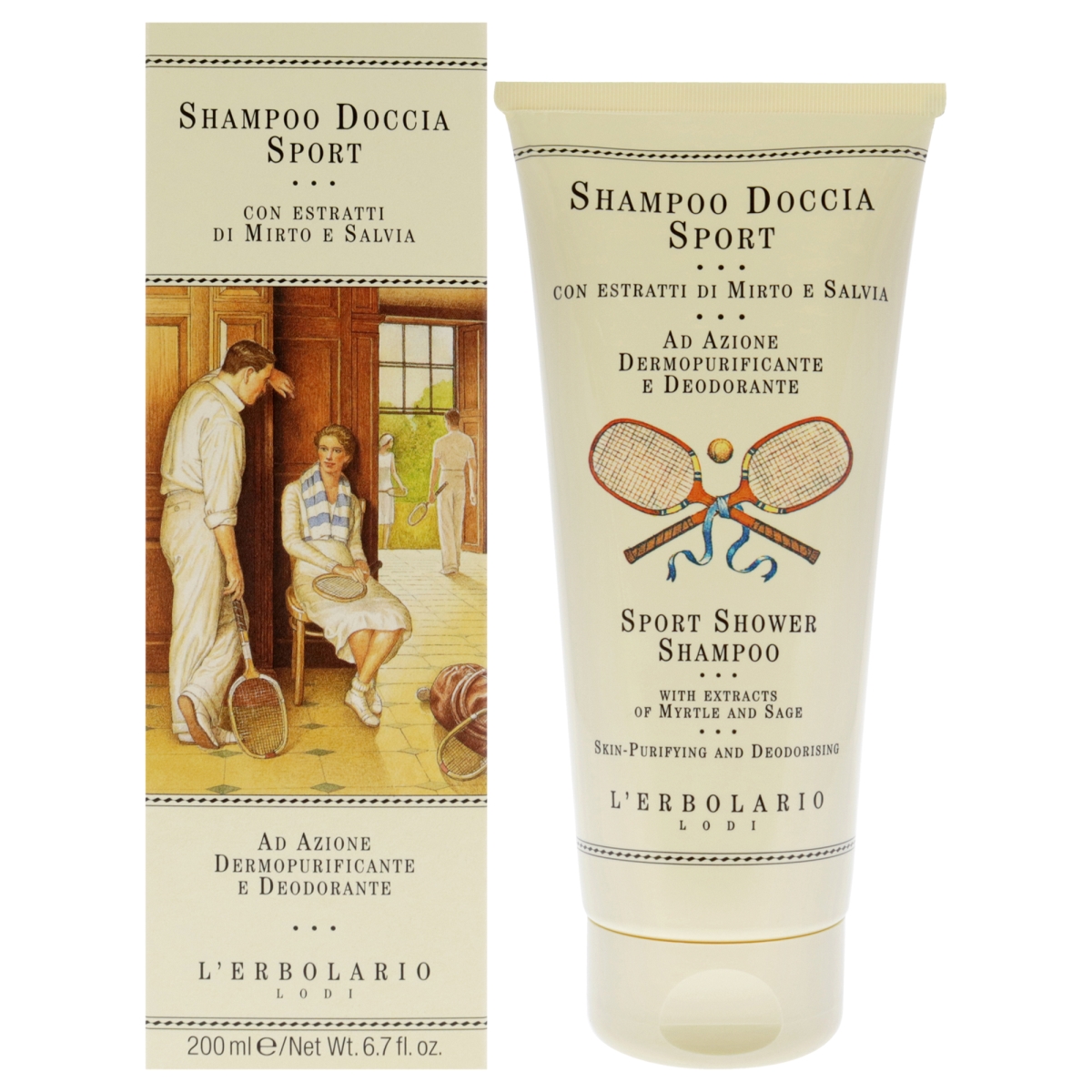 I0096351 6.7 oz Sport Shower Shampoo for Unisex