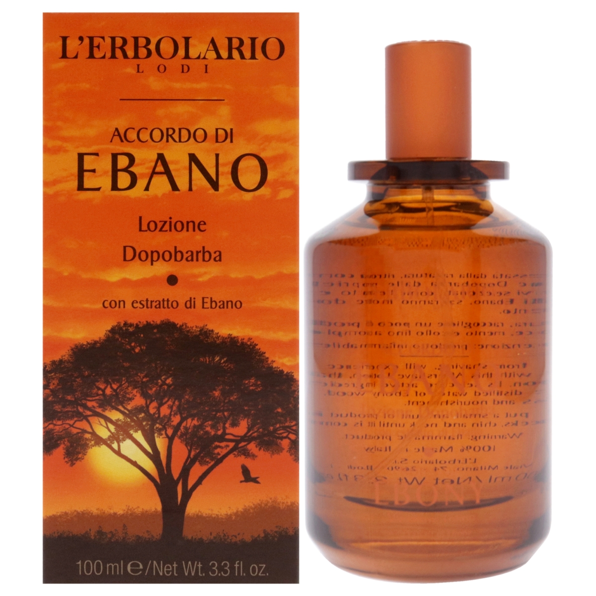 I0100039 33 oz Notes of Ebony After Shave Lotion for Unisex
