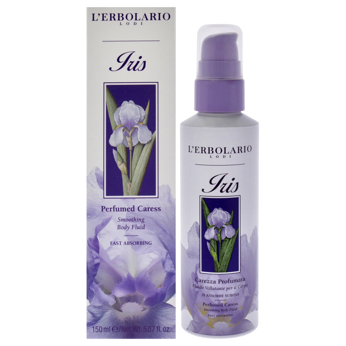 I0096447 5.07 oz Iris Perfumed Caress Smoothing Body Fluid Mist for Women