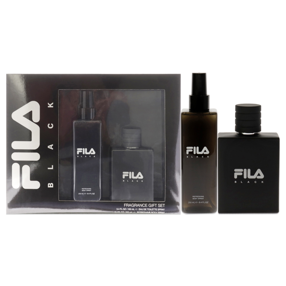 I0121185 2 Piece  Black Gift Set for Men