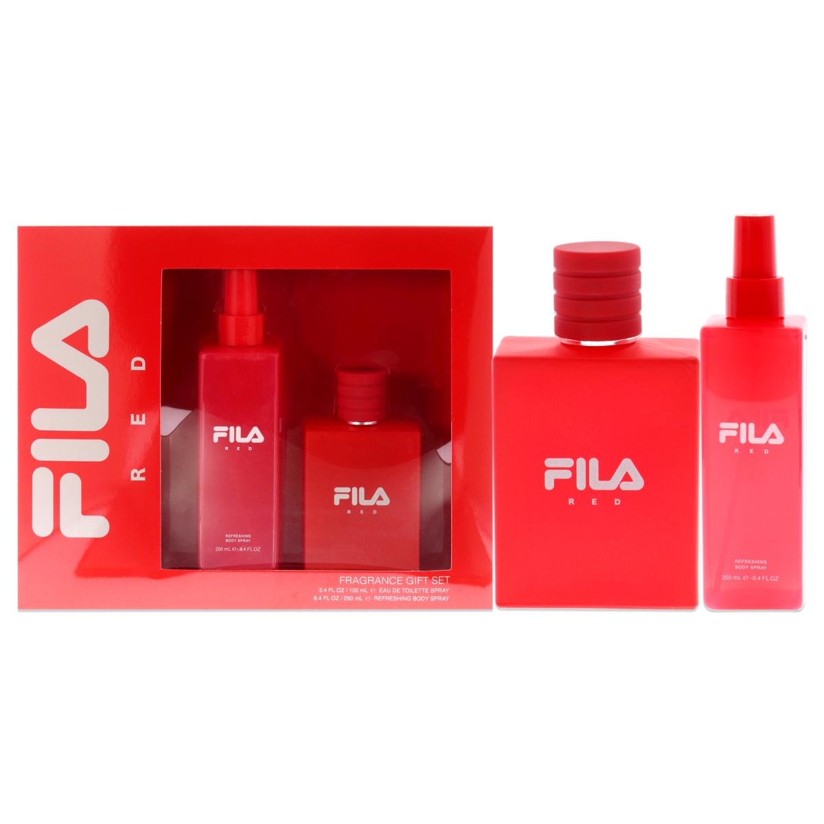 I0121186 2 Piece  Red Gift Set for Men