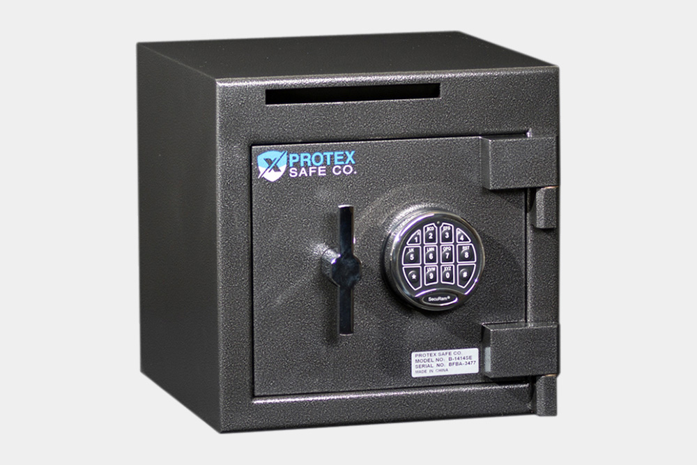 1.05 cu ft. Burglar Safe Security Steel Vault Lock with Drop Slot