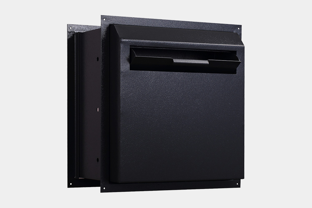 1.38 cu ft. Drop Box Security Safe Locker, Black