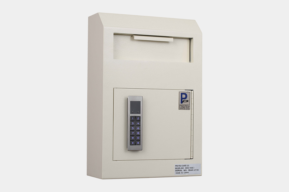 313 cu ft. Wall Mount Drop Box Security Safe Locker with Electronic Lock