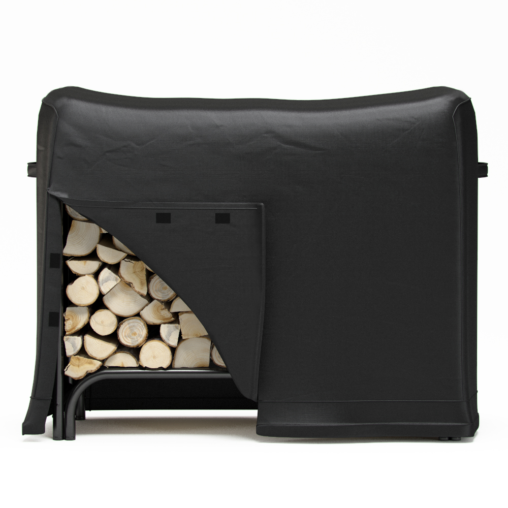 Picture of Regal Flame LRFP1004 4 ft. Black Water Resistant Firewood Log Rack Cover