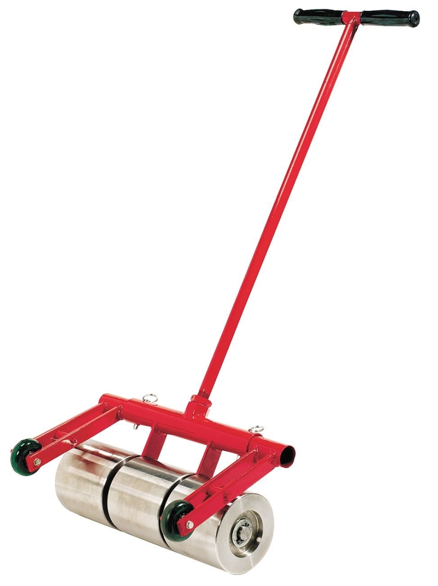 100 lbs Vinyl & Linoleum Floor Roller with Transport Wheels
