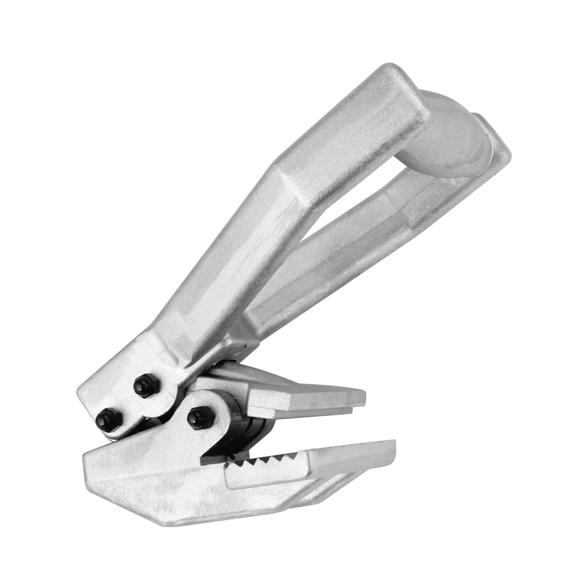 10-10 Carpet Puller with Serrated Clamps for Maximum Pulling Power, Silver