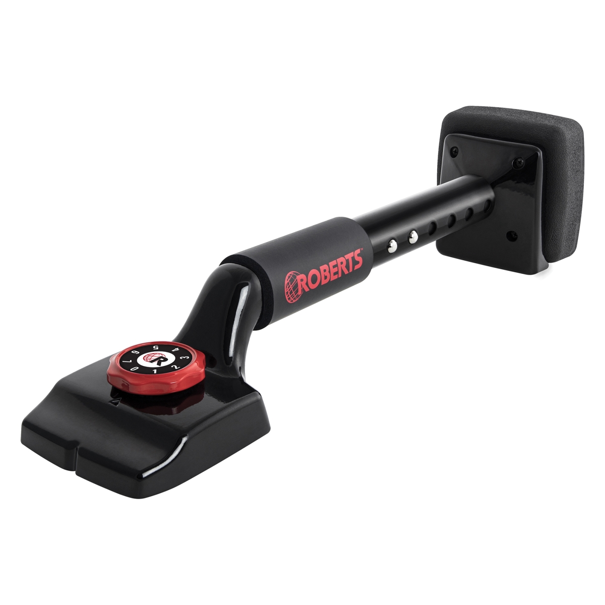 19-23 in. Adjustable Carpet Knee Kicker, Black