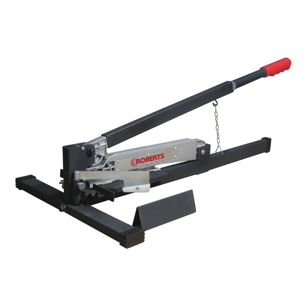 10-60 9 in. Flooring Cutter with 45 deg Miter Guide - Silver