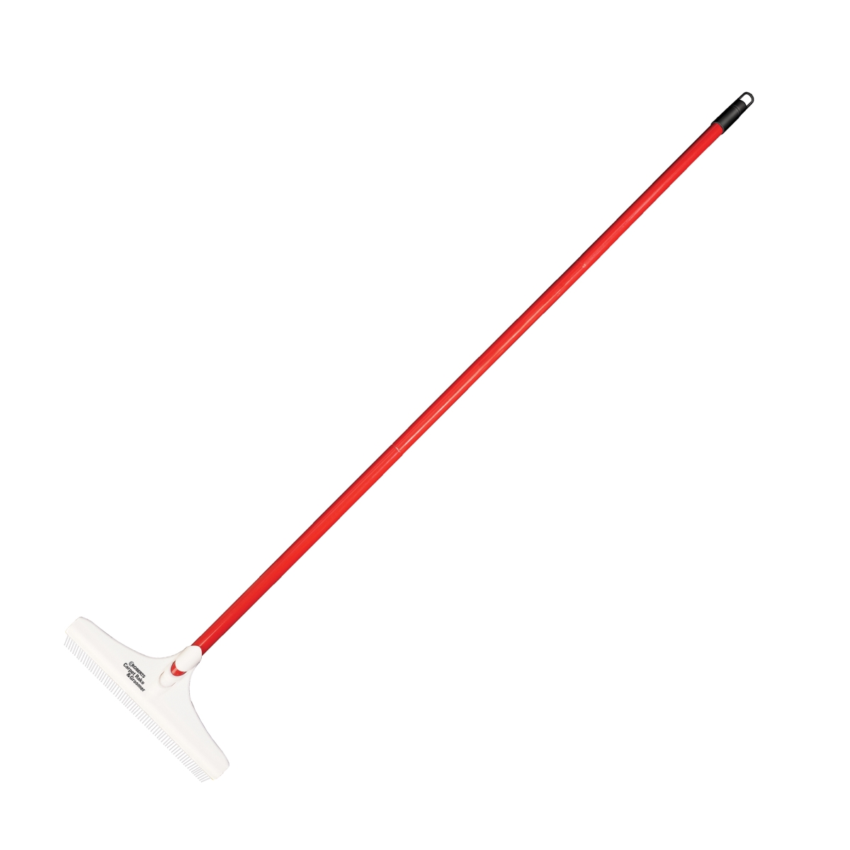 Carpet Rake & Groomer, 51 in Handle, 12 in Wide Head, 3 Part Handle For Easy Storage