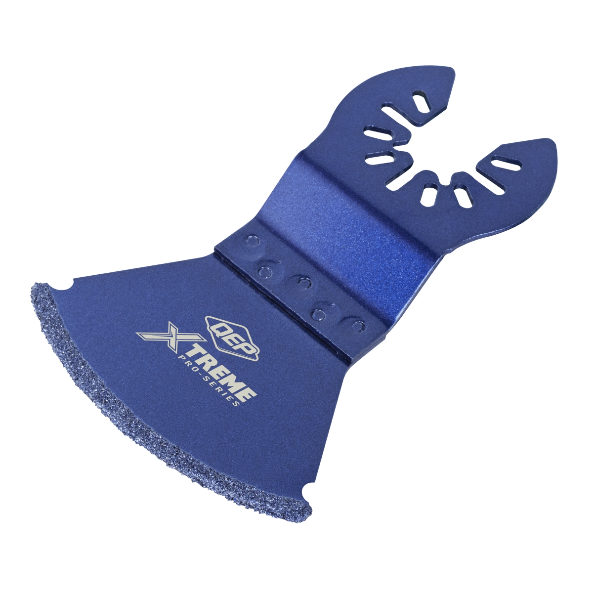 QEP 10088 Xtreme Premium Diamond Grit Grout Removal Curved Blade - Blue