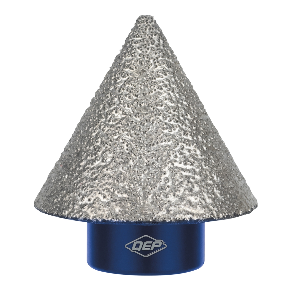 QEP 10066 1.5 in. Xtreme Diamond Milling Cone - Silver & Blue