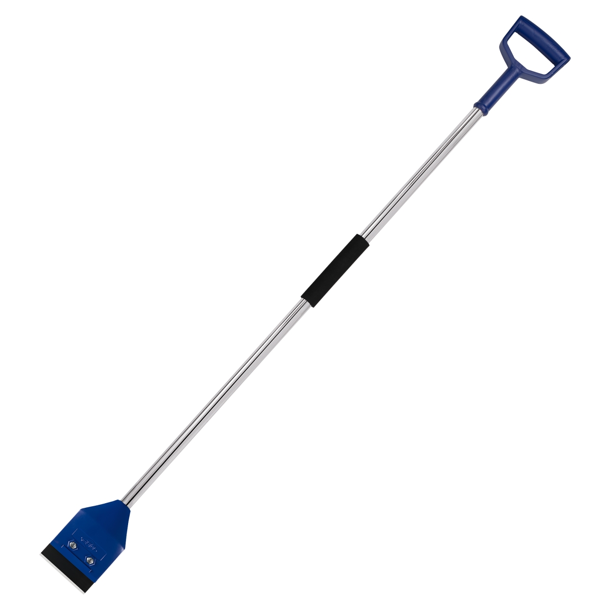 QEP 62934-3 Floor Scraper with 4 in. Carbon Steel Blade - Blue, Silver & Black