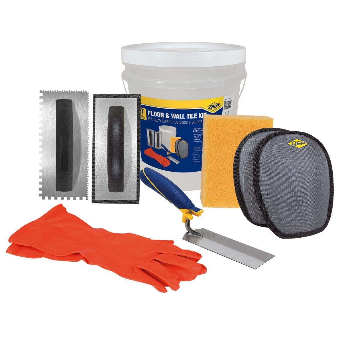 QEP 78251 Floor & Wall Tile Installation Kit - Multi Color - 7 Piece