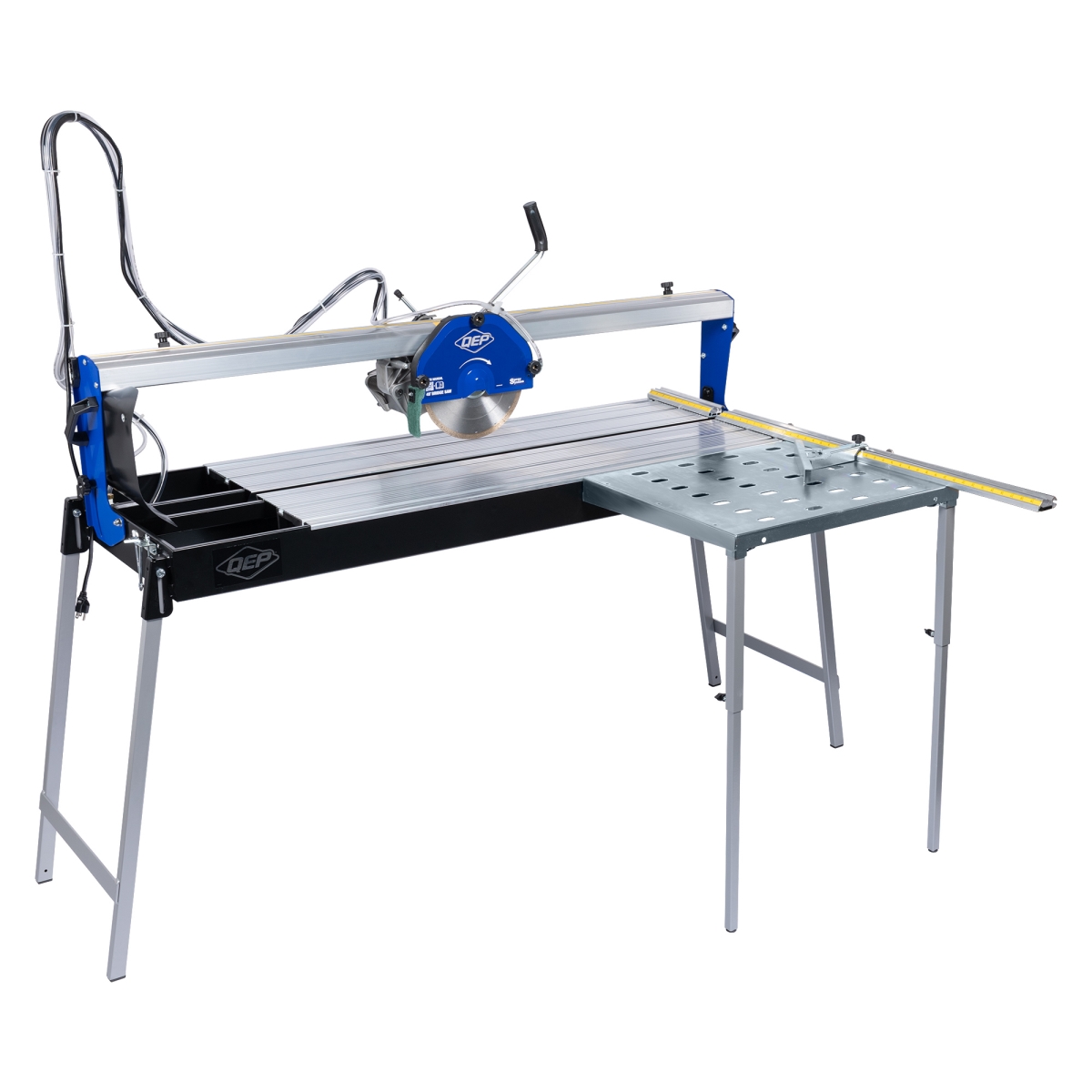 QEP 83249 49 in. Bridge Saw for Large Format Tile, Porcelain & Stone - Multi Color