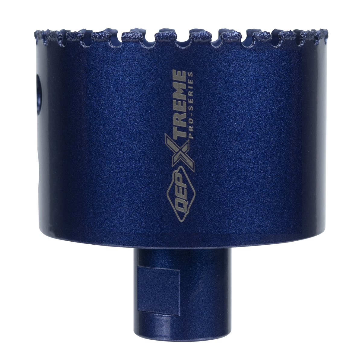 QEP 10474 2.5 in. Xtreme Pro Diamond Hole Saw for Grinders - Blue