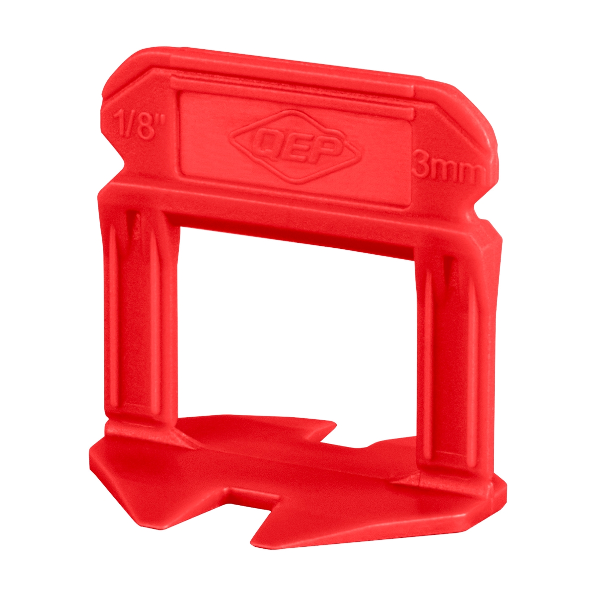 QEP 99778 Lash XL Tile Leveling System Clips for 0.12 in. Grout - Red - Pack of 2000