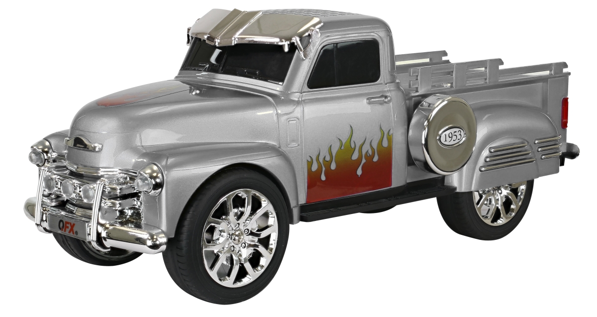 Picture of QFX BT-1953Silver C Truck Bluetooth Speaker, Silver