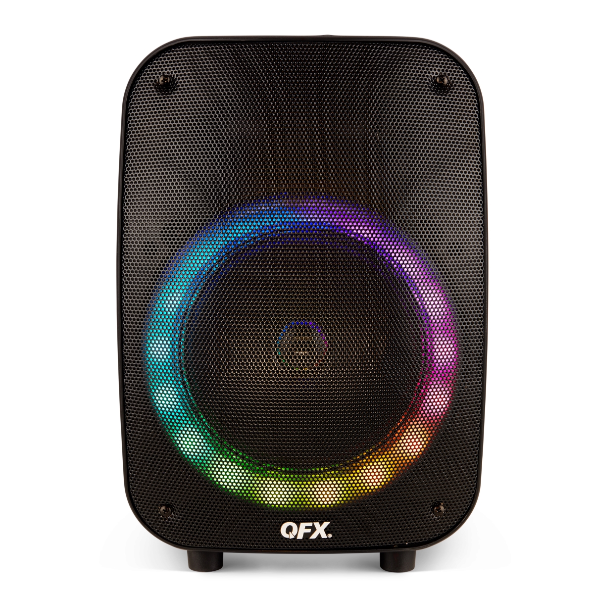 PBX-146 8 in. Bluetooth Rechargeable Speaker, Black -  QFX